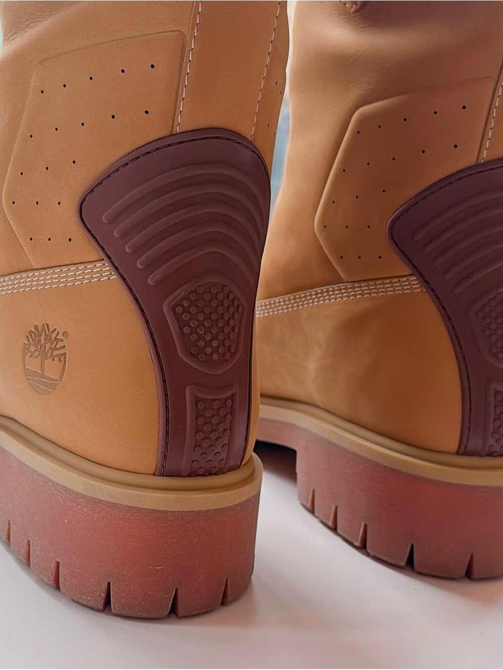 Louis Vuitton Tan and Brown Leather Mid-Calf Lug Boots NEW Size 11 - Picture 4 of 11